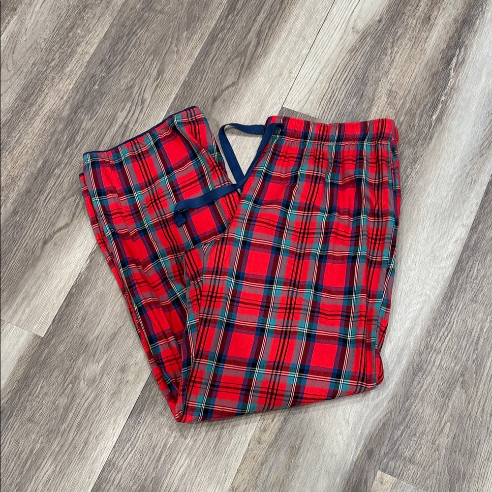 Victoria’s Secret Pajama Pants Holiday Plaid Size Large
